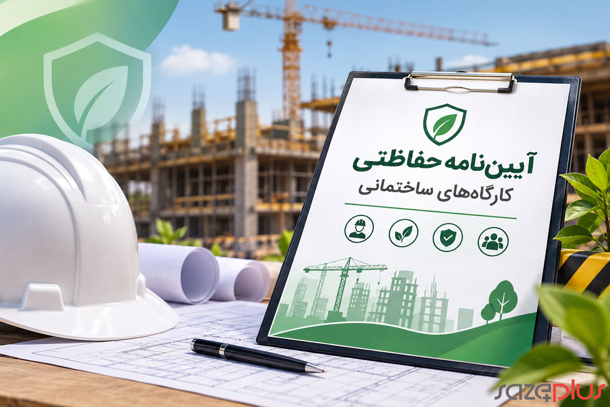دانلود PDF آیین نامه حفاظتی کارگاه های ساختمانی