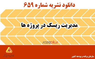 نشریه ۶۵۹ مدیریت ریسک در پروژهها