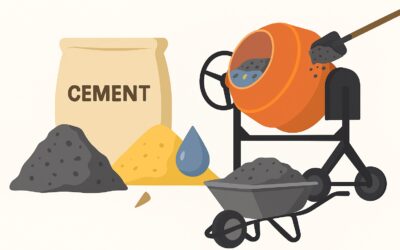 روش ساده طرح اختلاط بتن در کارگاه