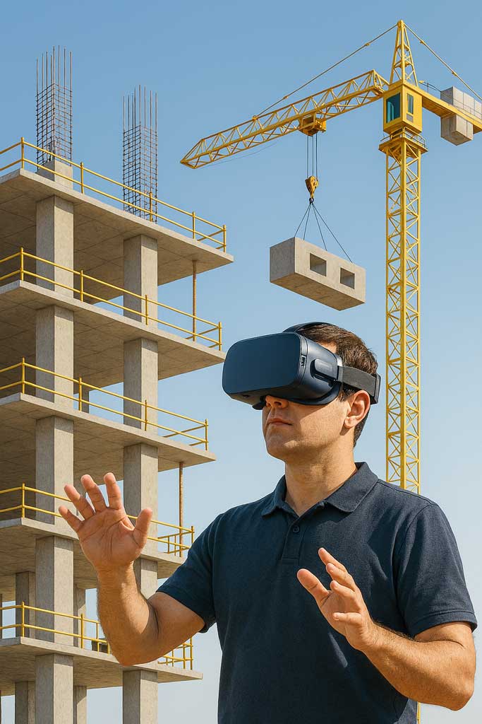 کاربرد واقعیت مجازی در مهندسی سازه 1 vr مهندسی سازه