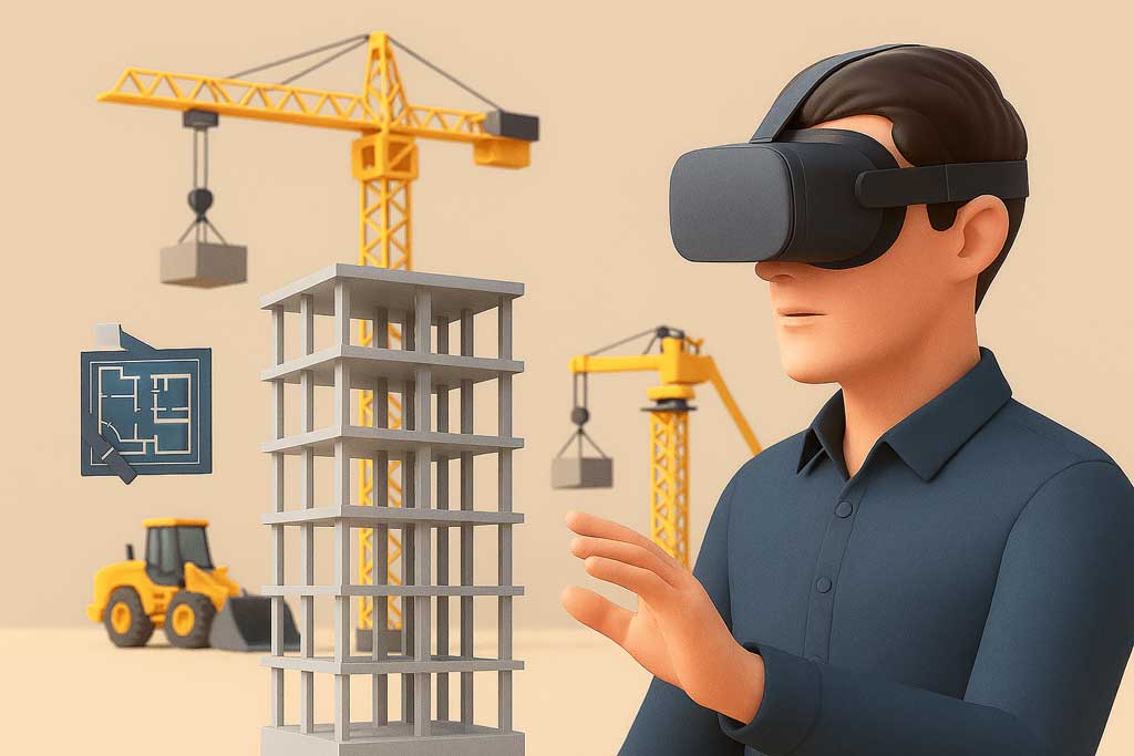 کاربرد واقعیت مجازی در مهندسی سازه 2 کاربرد واقعیت مجازی در مهندسی سازه