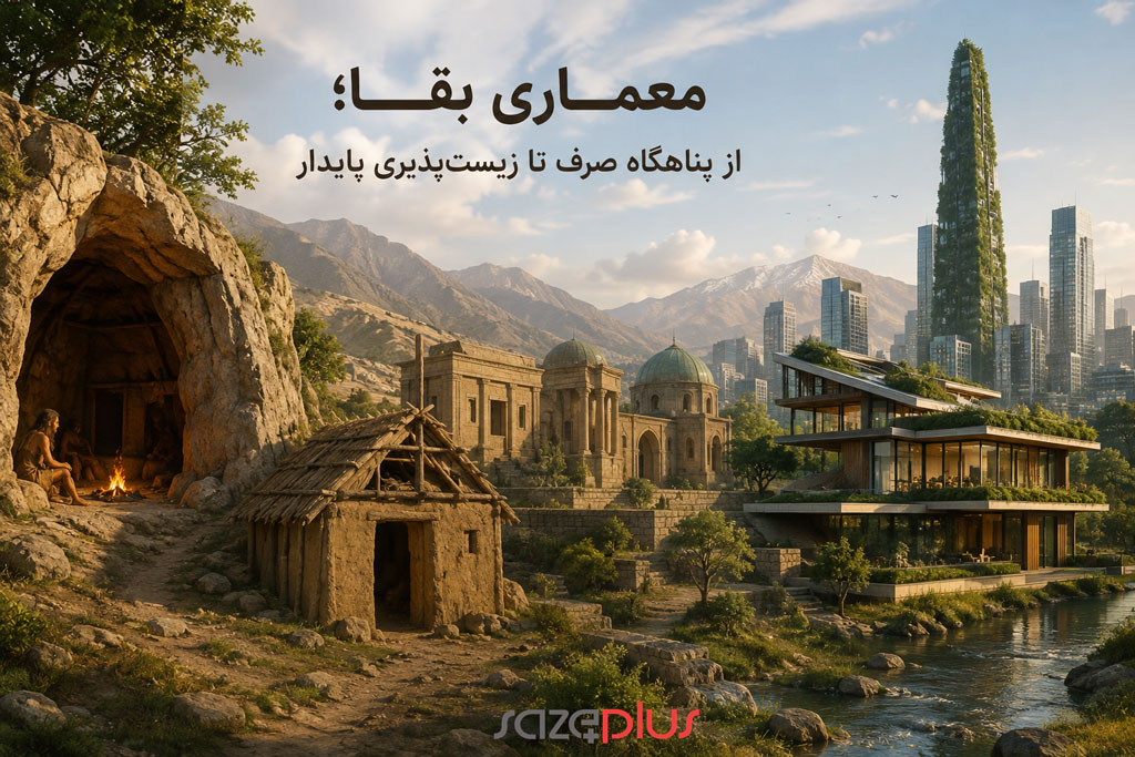 معماری بقا؛ از پناهگاهِ صرف تا زیست‌پذیری در شرایط بحرانی