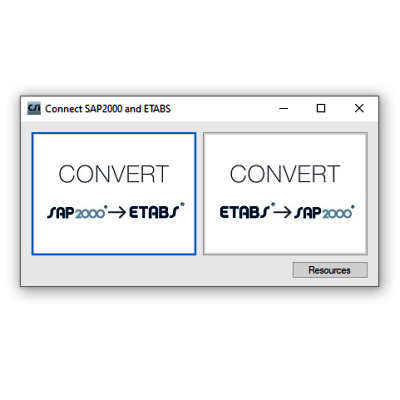 دانلود تبدیل مدل SAP2000 به ETABS و بالعکس