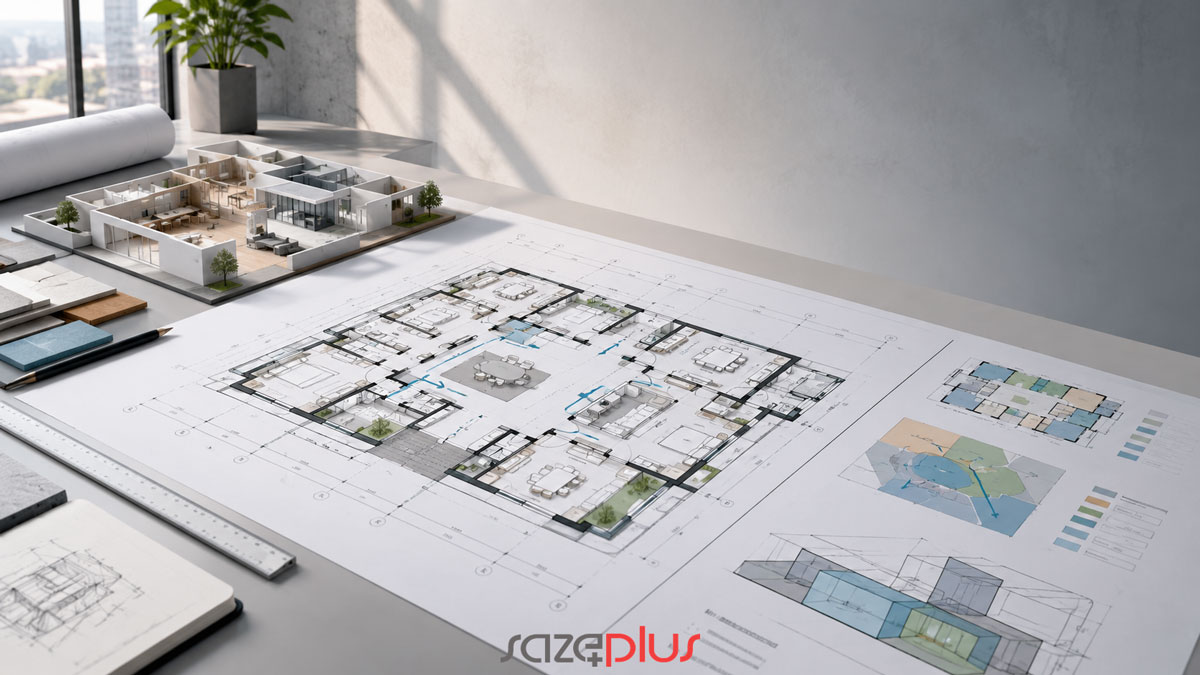 جامع طراحی و استقرار فضاهای امن و پناهگاه در ساختمان‌های مسکونی