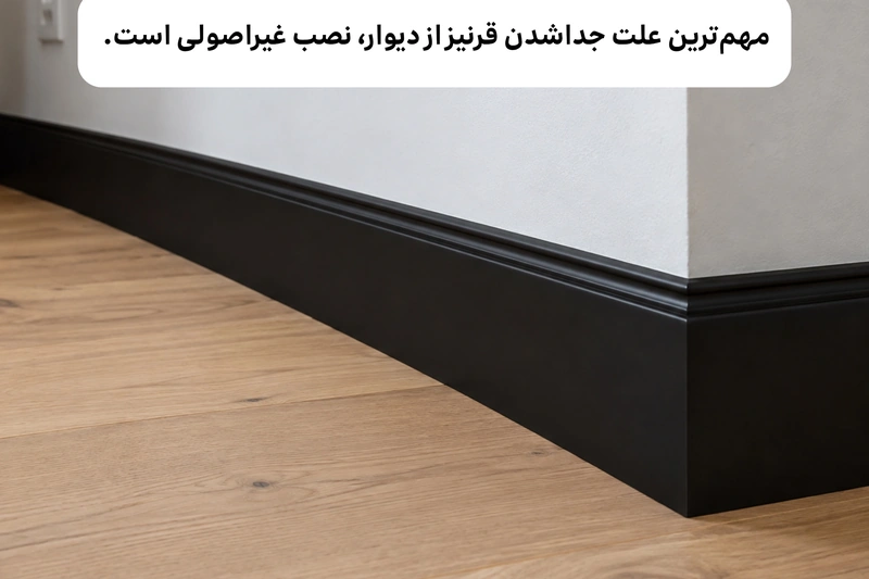 چرا قرنیز باد می کند یا از دیوار جدا می شود؟ اشتباهات رایج در انتخاب و نصب 2 77