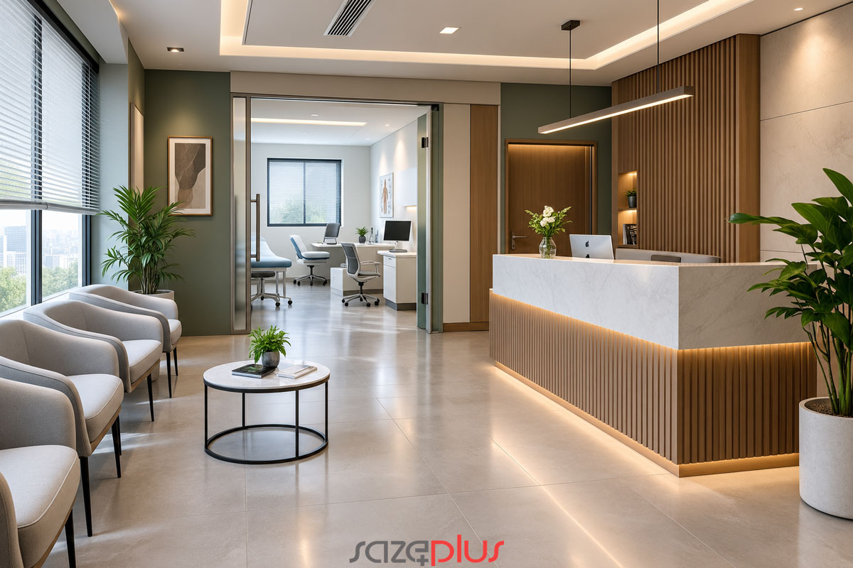 مطب راهنمای جامع از اصول تا ترندهای روز طراحی داخلی مطب