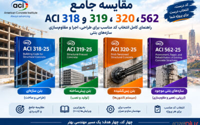 مقایسه ACI 318، ACI 319، ACI 320 و ACI 562؛ راهنمای جامع مهندسان سازه