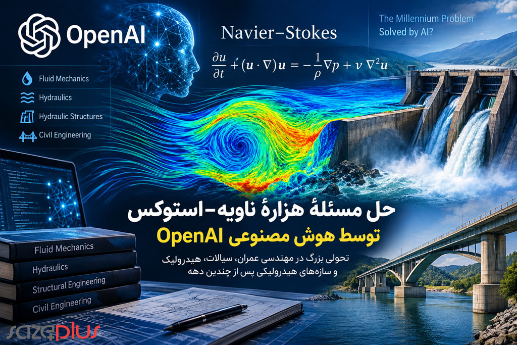 آیا هوش مصنوعی OpenAI مسئله هزاره ناویه–استوکس را حل کرده است؟ بررسی علمی خبر و اهمیت آن برای مهندسی هیدرولیک