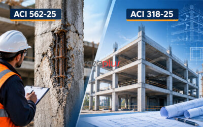 تفاوت ACI 562-25 و ACI 318-25 در ارزیابی و مقاوم‌سازی سازه‌های بتنی