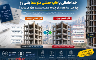 خداحافظی با قاب خمشی متوسط بتنی؟ چرا حتی سازه‌های کوچک به سمت سیستم ویژه می‌روند؟